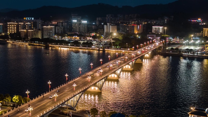 韶关市区夜景