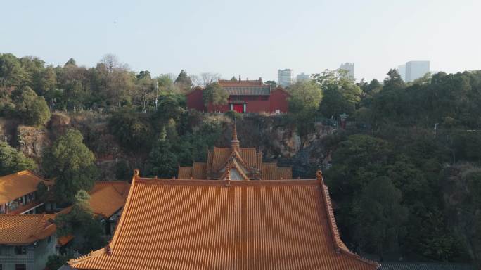 5K-昆明圆通寺航拍，圆通寺圆通寺