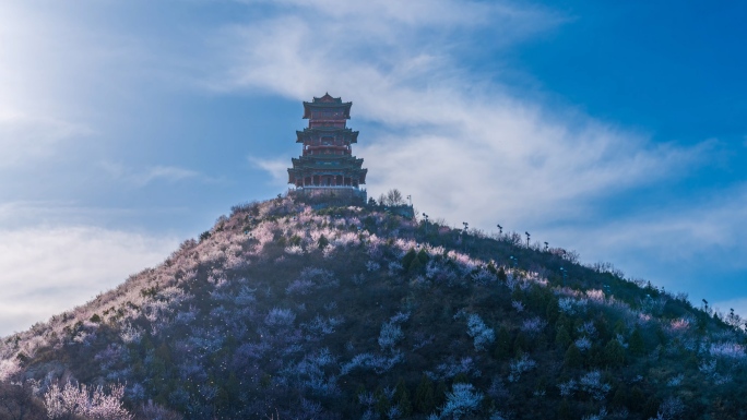 北京定都阁花海山谷