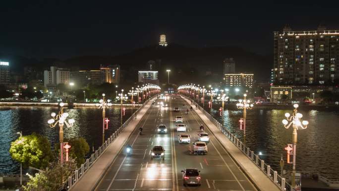 韶关市区夜景