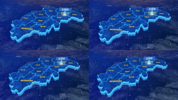 邵阳市大祥区蓝色三维科技区位地图