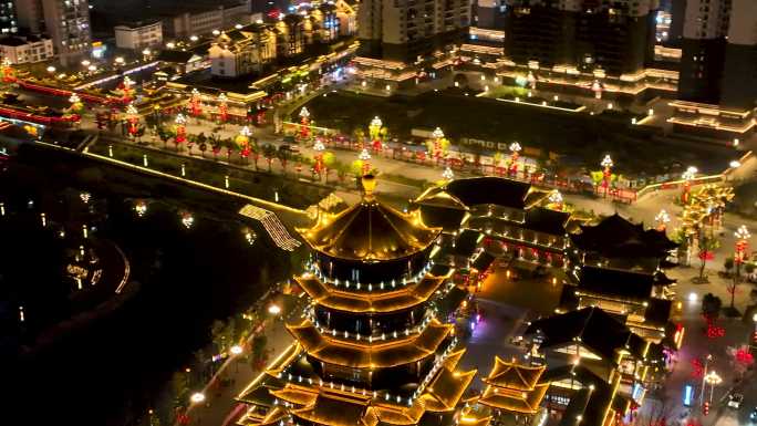 织金城市夜景