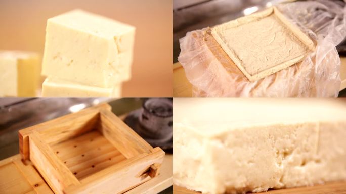 【镜头合集】用豆浆制作豆腐卤水点豆腐3