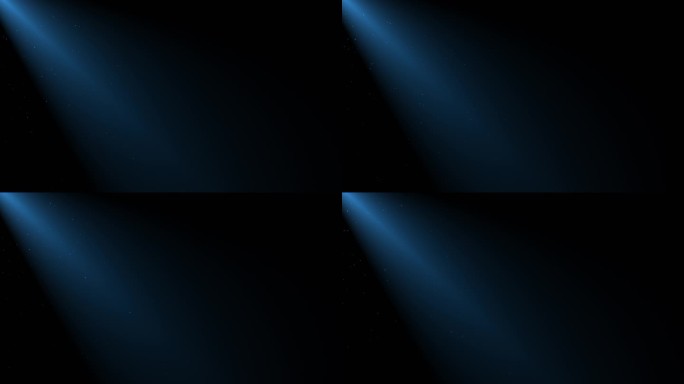 蓝色光束光线光效舞台灯光灰尘粉尘背景蓝光