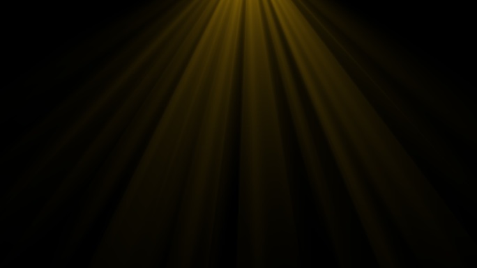 金色光束光线光效舞台灯光背景素材带通道