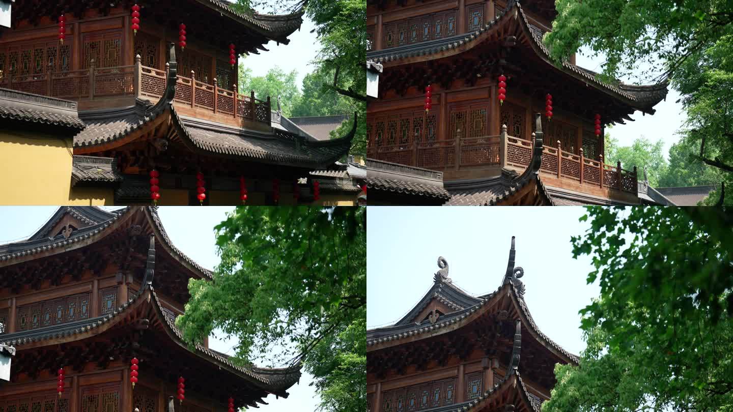 杭州下天竺 寺庙鼓楼