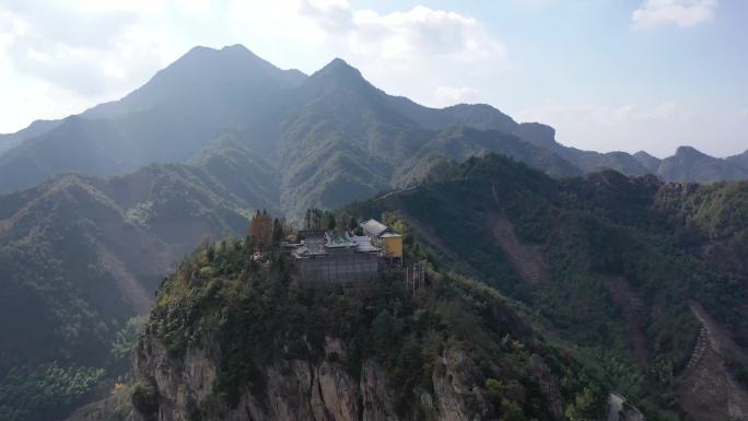 丽水缙云县大岩背航拍风景