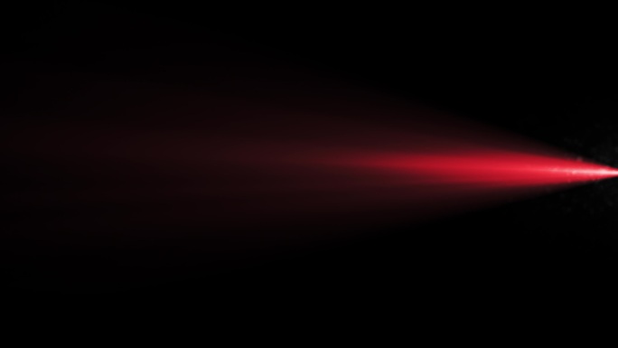 红色光束光线光效舞台灯光射线照射特效背景