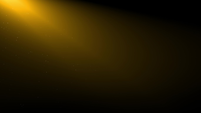金色黄色光束光线光效粒子舞台灯光微观灰尘