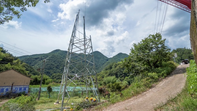 高压铁塔组建 搭建延时