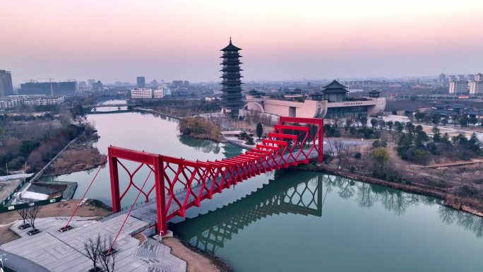 扬州 中国大运河博物馆 京杭大运河 地标