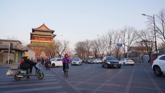 北京鼓楼胡同风景