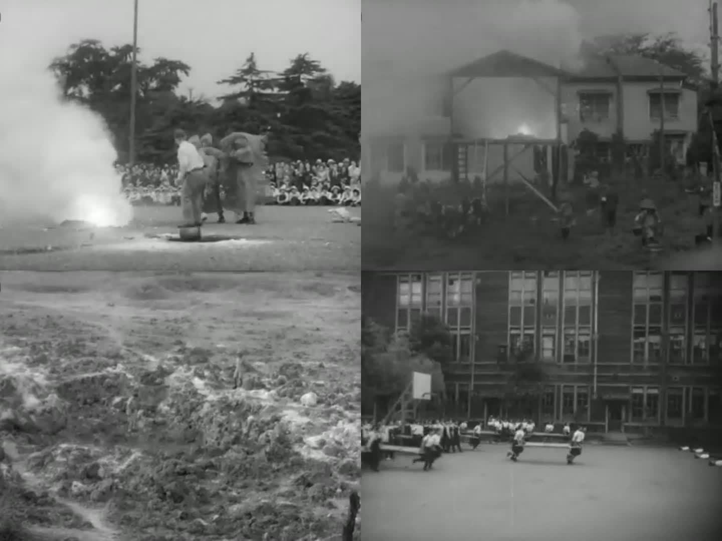 1941年日本紧急训练与防空训练