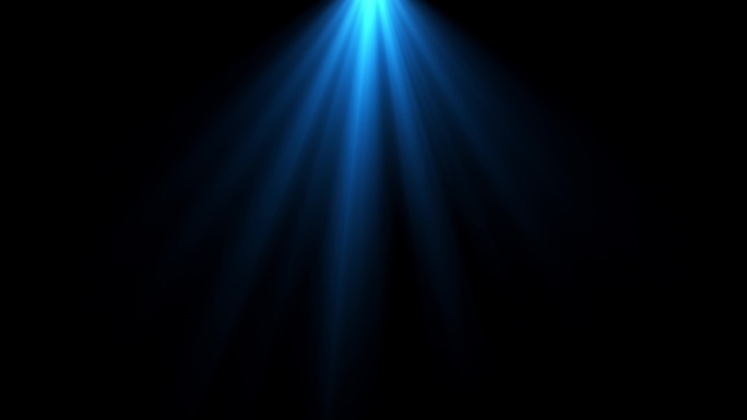 蓝色光束光线光效舞台灯光照射微光背景蓝光