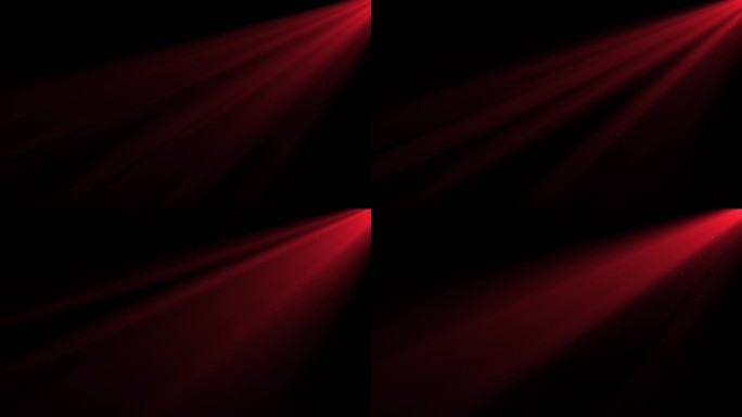 红色光束光线光效舞台灯光灰尘粉尘红光特效