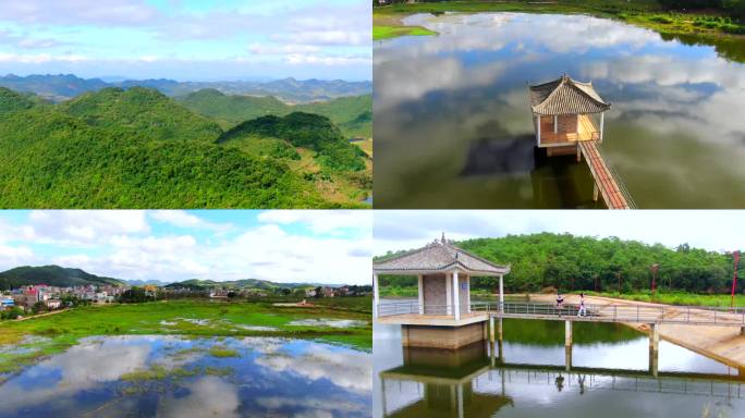 民族舞蹈 山水风景