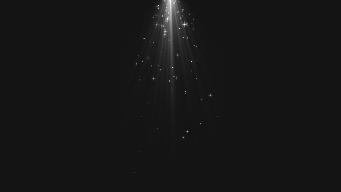 白色光束光线光效舞蹈灯光光斑粒子星光背景