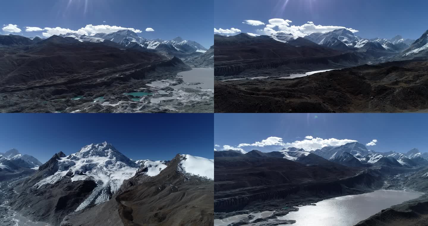 3月17日卓奥友峰及周边的雪山湖泊公路