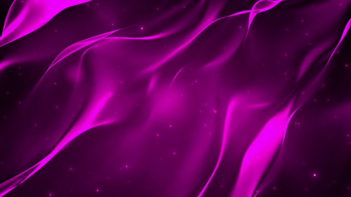 4K紫色绸缎粒子闪烁背景无缝循环