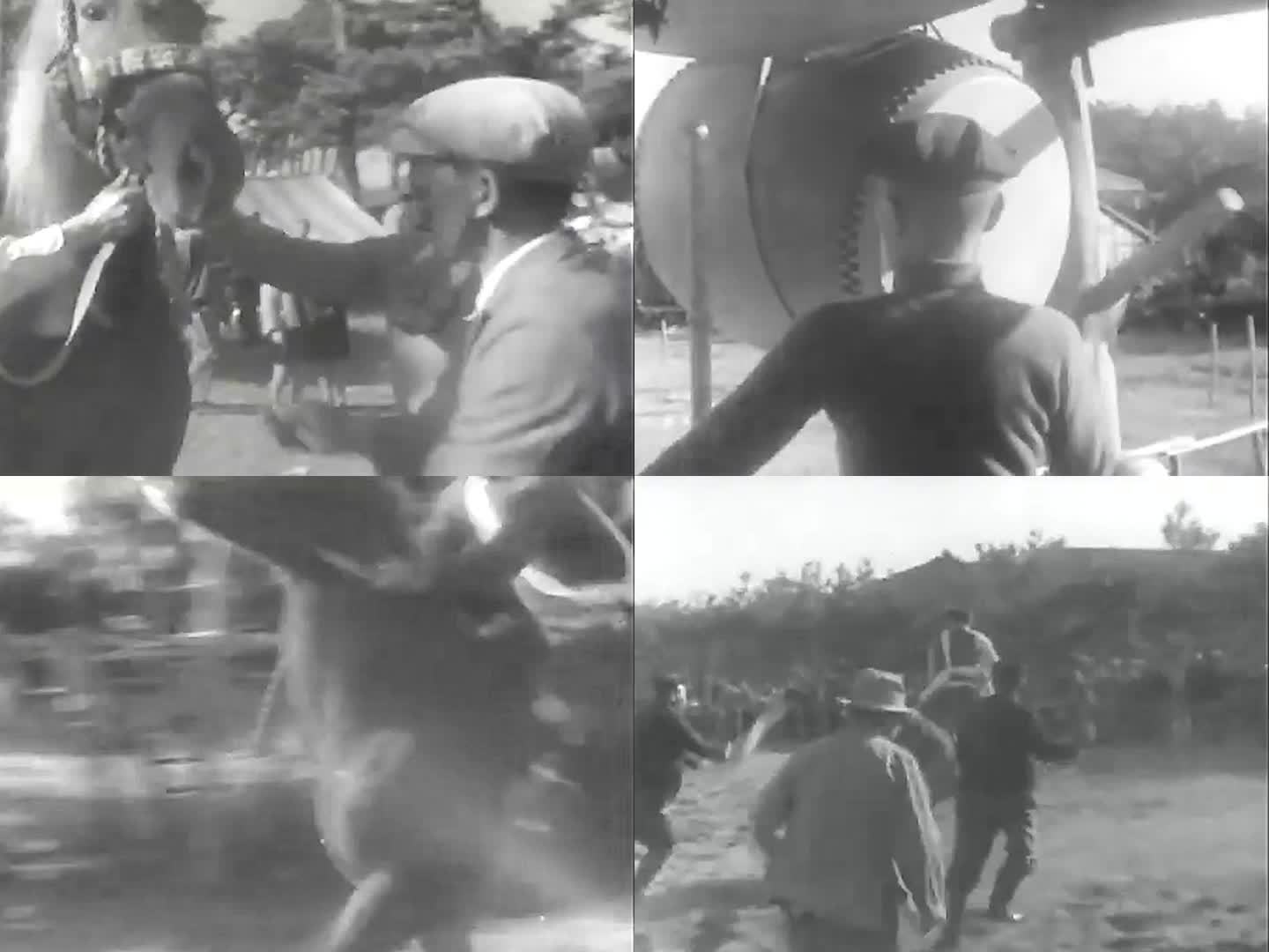1957年日本 沙滩赛马