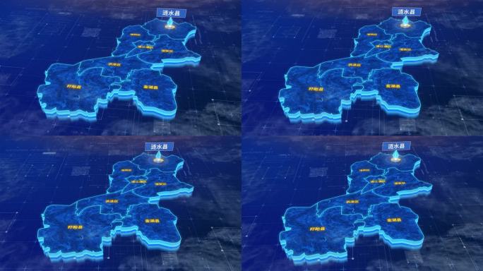 淮安市涟水县蓝色三维科技区位地图