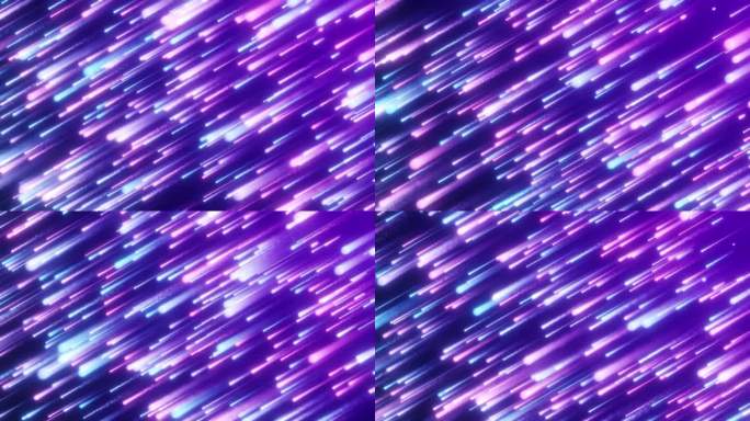 紫色流星雨唯美粒子光线浪漫背景视频