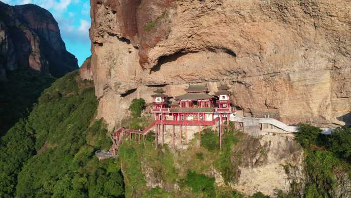 漳州平和灵通山航拍视频