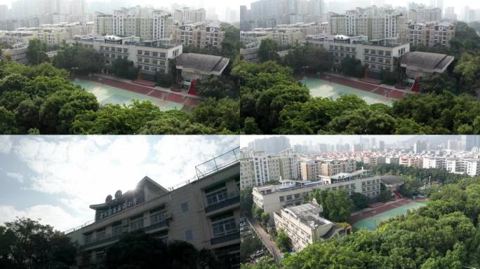 深大附属后海小学航拍