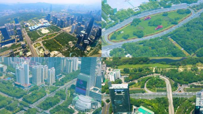 深圳最高层平安大厦俯览市区