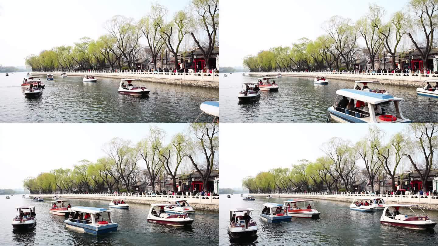 北京什刹海游船