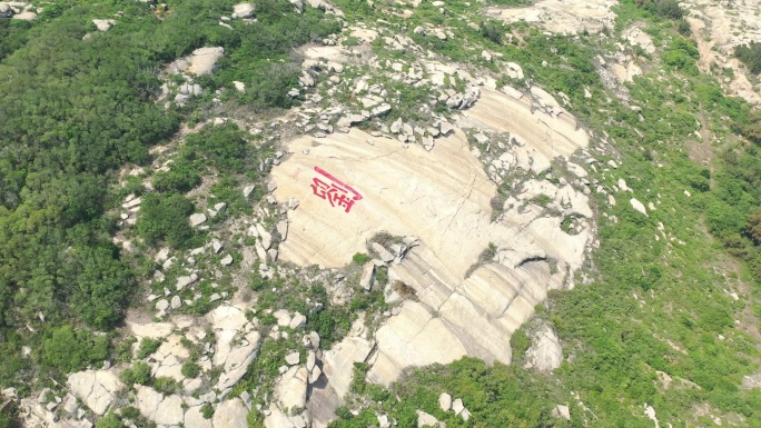 泉州大坠岛海岸风光航拍