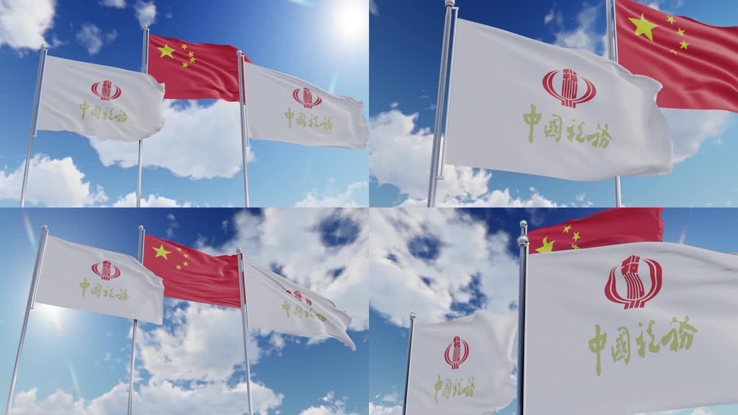 中国税务旗帜飘扬