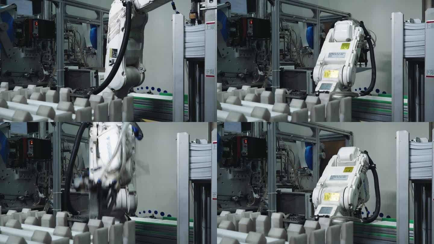 智慧工厂自动化小机械臂装配线