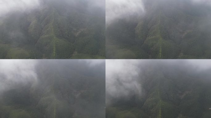 山峰云雾  云雾缭绕    腾云驾雾