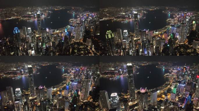 香港维多利亚夜景