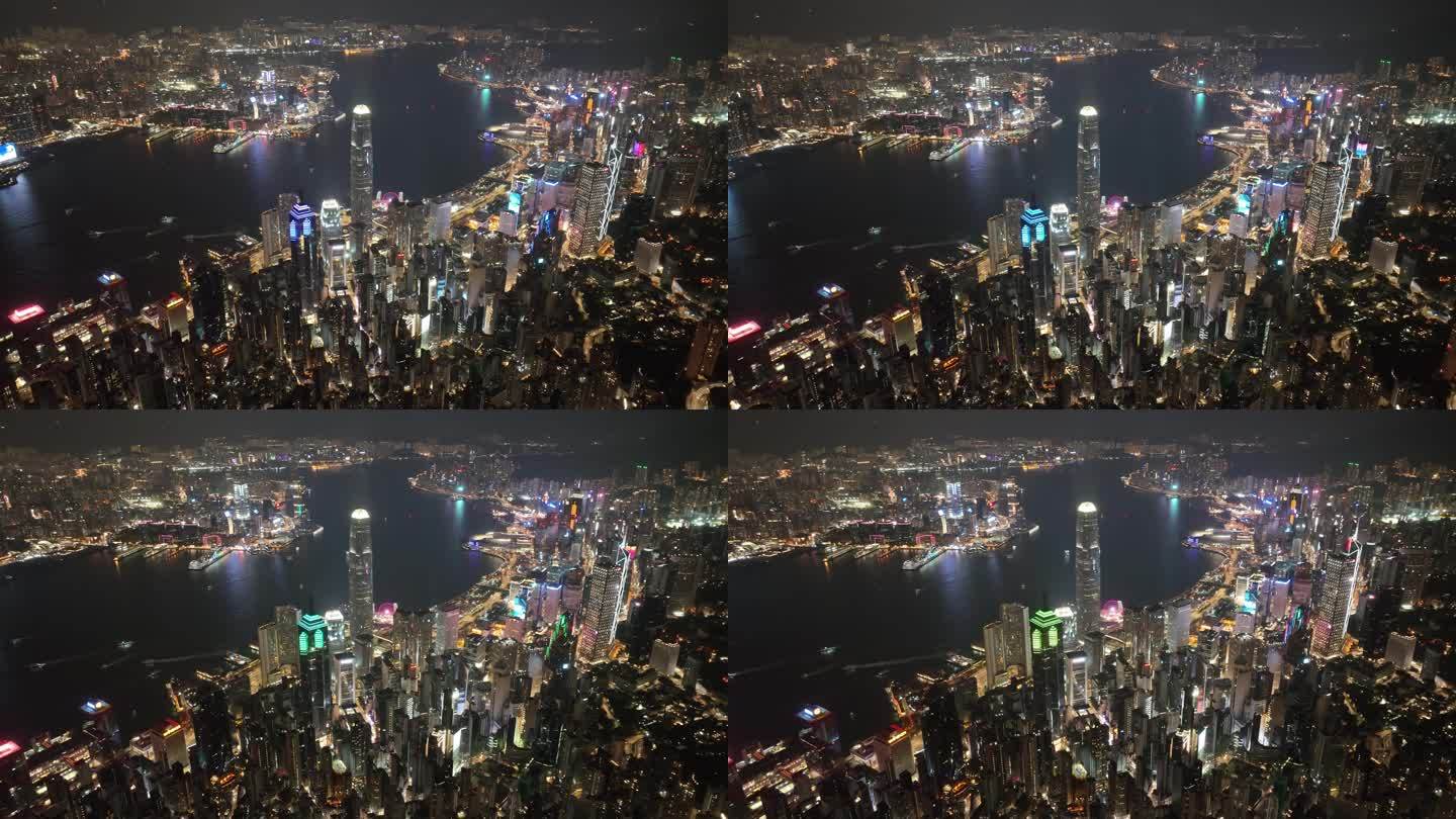 香港维多利亚夜景