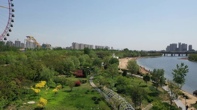 实拍城市风景