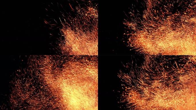 唯美光线粒子线条-03