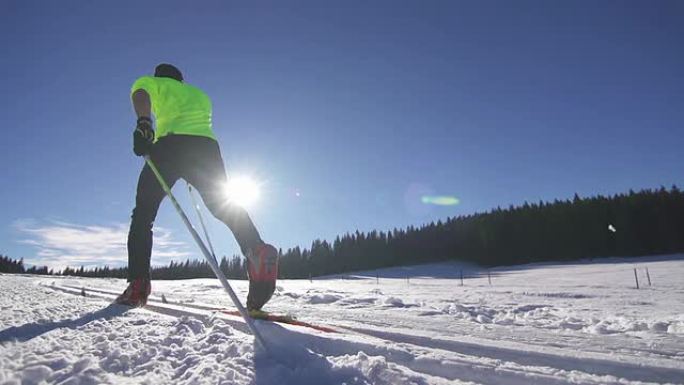 越野滑雪升格视频