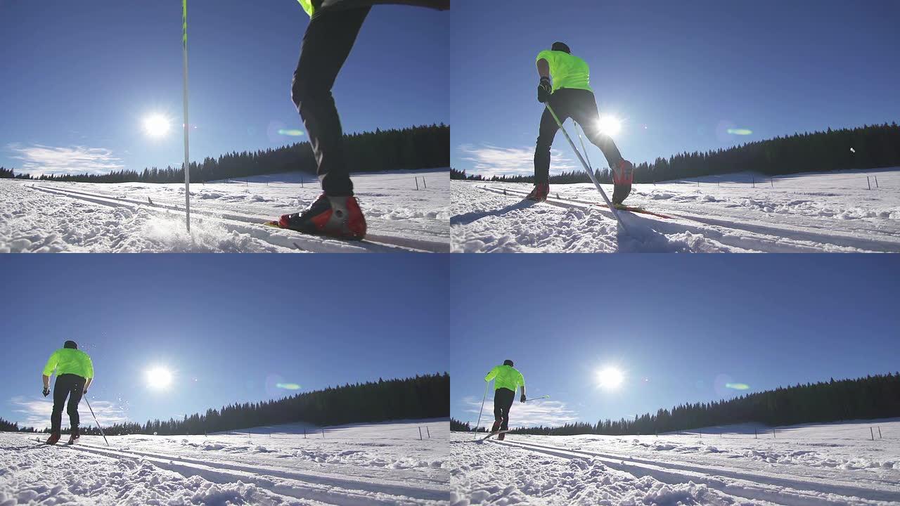 越野滑雪升格视频