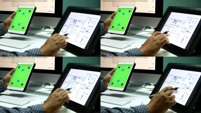 4K: 致力于数字平板电脑，绿屏的建筑师