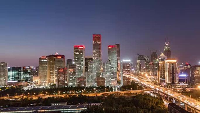 延时-北京中央商务区 (Zoom)