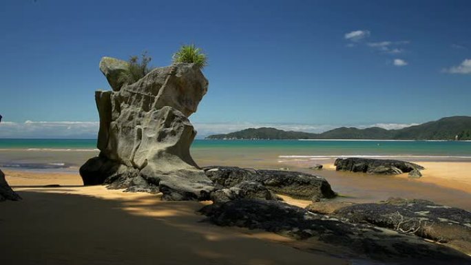 岩层海滩岩层海滩