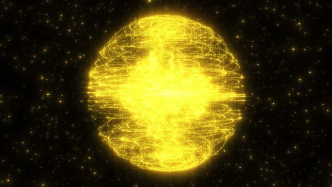 金色粒子球星螺旋带通道
