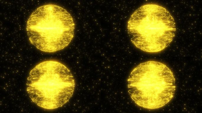 金色粒子球星螺旋带通道