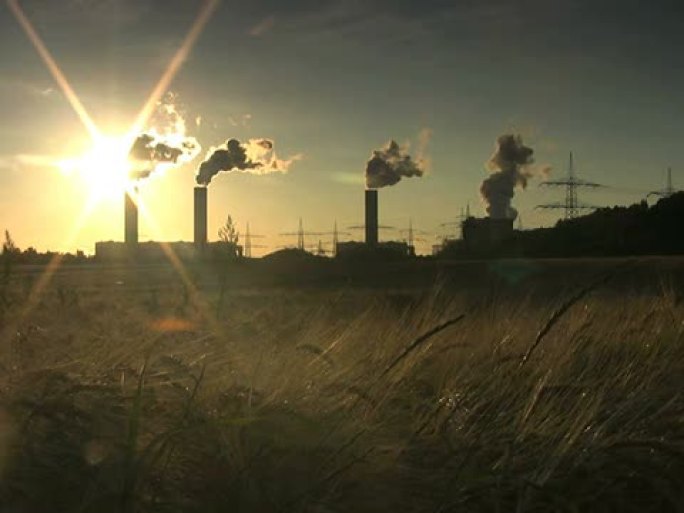 PAL：发电厂烟囱污染废气排放变暖化工火