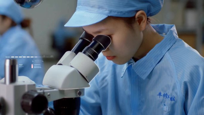 科技工业电子产品工厂流水线工业制造仓库