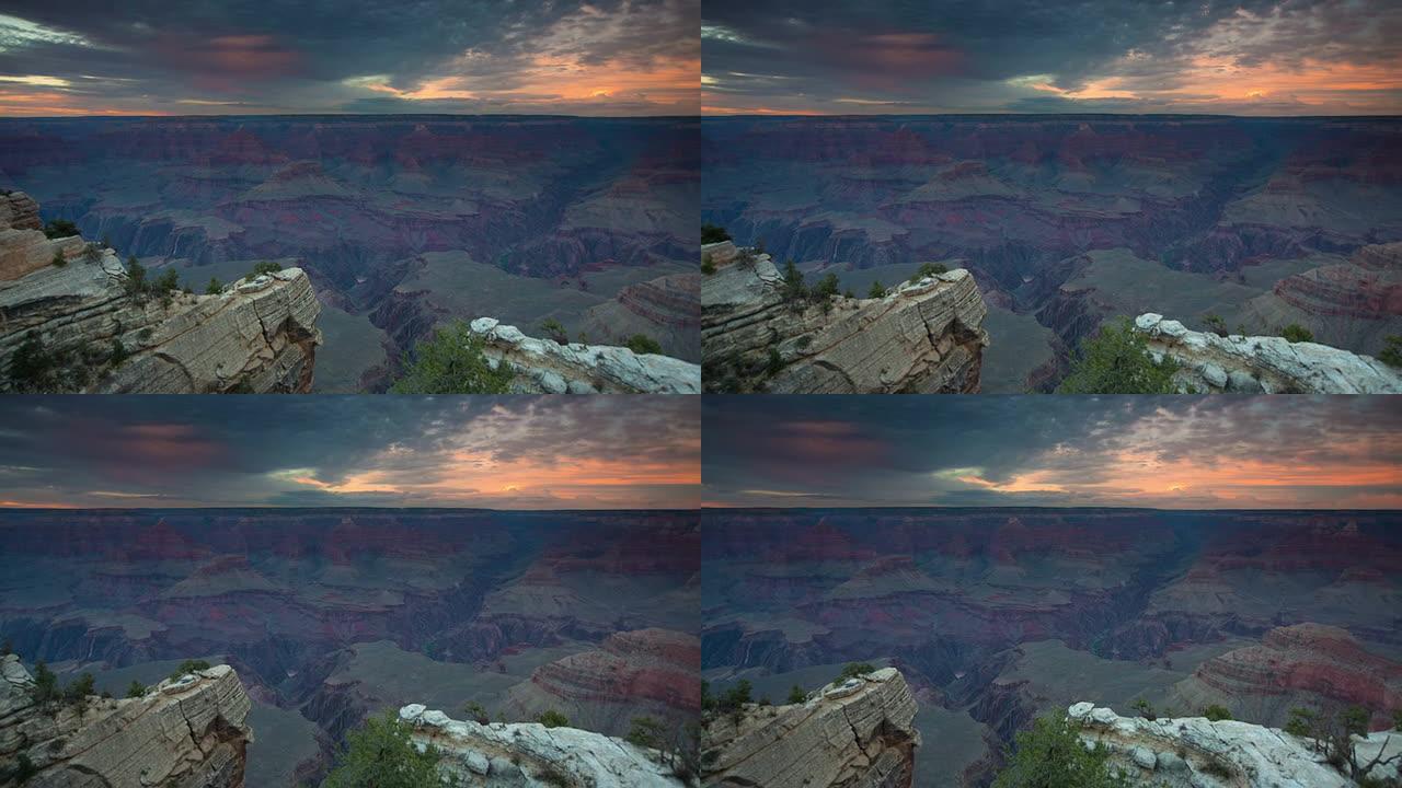 日落后的大峡谷日落后的大峡谷