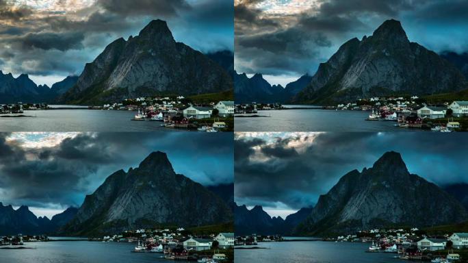 时间流逝: 挪威罗弗滕群岛的纯净