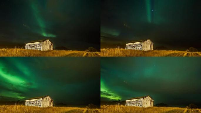 T/L北极光在冰岛